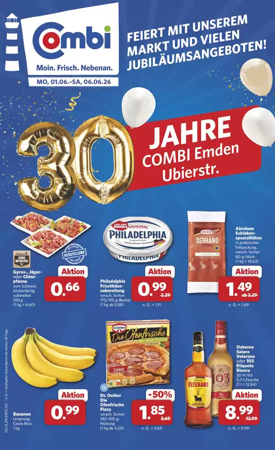 Combi Markt Katalog in Ganderkesee | Aktuelle Sonderaktionen | 2026-06-01T00:00:00.000Z - 2026-06-06T00:00:00.000Z