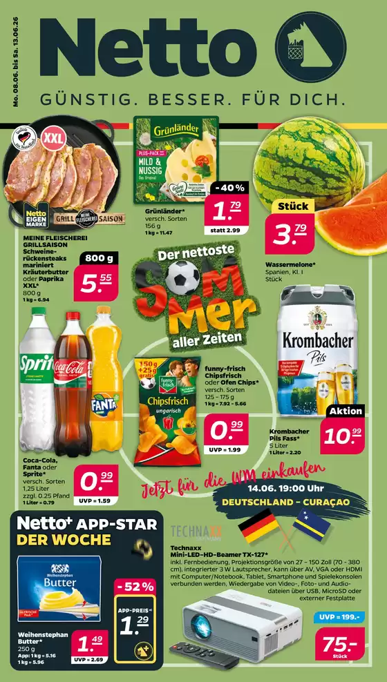 Netto Katalog | Unsere besten Schnäppchen | 2026-06-08T00:00:00.000Z - 2026-06-13T00:00:00.000Z