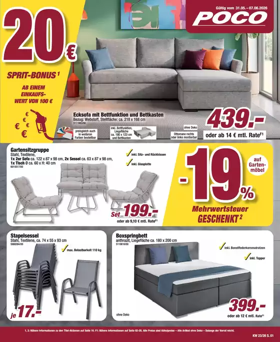 Poco Katalog | Poco flugblatt | 2026-05-31T00:00:00.000Z - 2026-06-07T00:00:00.000Z