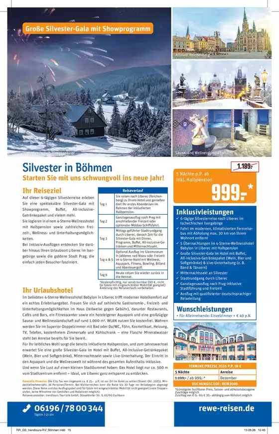 Netto Reisen Katalog in Breitnau | REWE Reisen Prospekt 2026 06 Busreise Boehmen | 2026-12-01T00:00:00.000Z - 2026-12-31T00:00:00.000Z