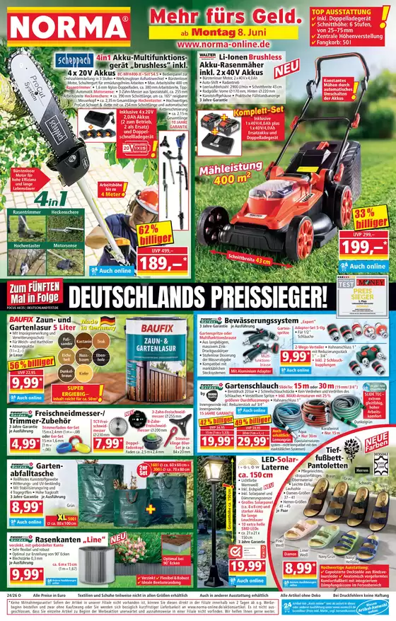 Norma Katalog | Top-Angebote für Sparfüchse | 2026-06-01T00:00:00.000Z - 2026-06-08T00:00:00.000Z
