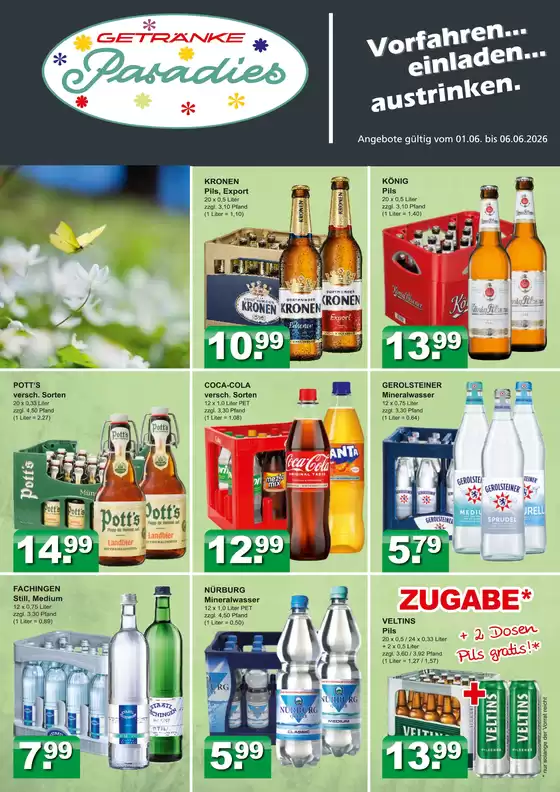 Getränkeparadies Gefromm Katalog | Unsere besten Angebote für Sie | 2026-06-01T00:00:00.000Z - 2026-06-06T00:00:00.000Z