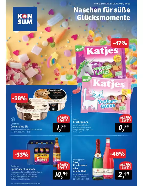 KONSUM Katalog | KONSUM DRESDEN Angebote der Woche KW23 2026 kor | 2028-06-01T00:00:00.000Z - 2028-06-06T00:00:00.000Z