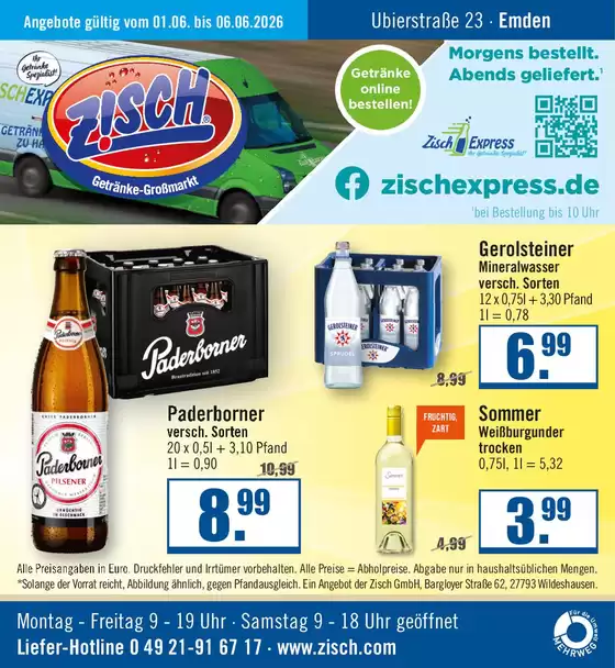 Zisch Katalog | Angebote Zisch KW22 | 2026-06-01T00:00:00.000Z - 2026-06-06T00:00:00.000Z
