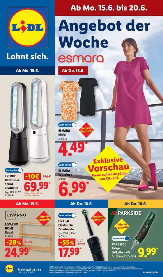 Lidl Katalog in Geismar | 15.06.2026 20.06.2026 | 2026-06-15T00:00:00.000Z - 2026-06-20T00:00:00.000Z