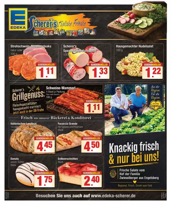 Edeka Scherer Katalog | Flugblatt KW24 2026 | 2026-06-08T00:00:00.000Z - 2026-06-13T00:00:00.000Z