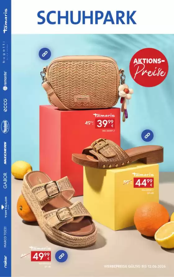 Schuhpark Katalog in Potsdam | Aktions - Preise | 2026-06-02T00:00:00.000Z - 2026-06-12T00:00:00.000Z