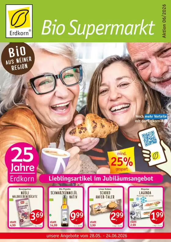 Erdkorn Biomarkrt Katalog | Lieblingsartikel Im Jubilaumsangebot | 2026-06-04T00:00:00.000Z - 2026-06-24T00:00:00.000Z