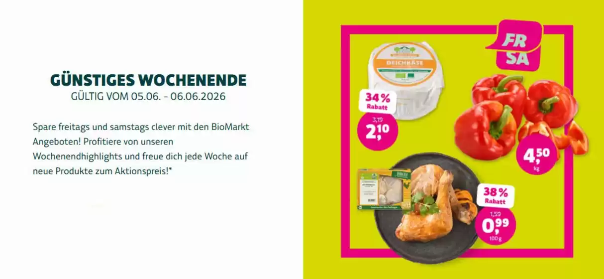 BioMarkt Katalog | Gunstiges Wochenende | 2026-06-04T00:00:00.000Z - 2026-06-06T00:00:00.000Z