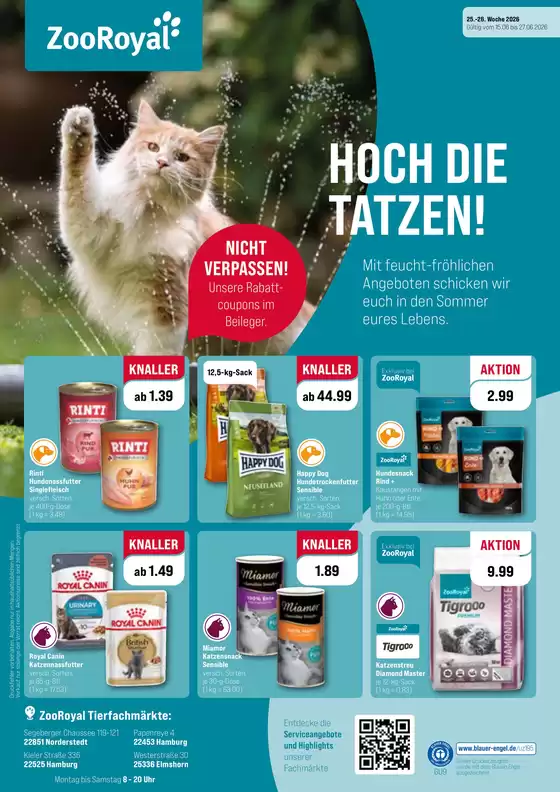 ZooRoyal Katalog | ZooRoyal Werbeprospekt KW25 26 | 2026-06-15T00:00:00.000Z - 2026-06-27T00:00:00.000Z