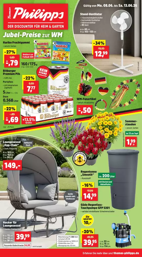 Thomas Philipps Katalog | TP26 Juni 2 KW 24 DE Digitale Ausgabe 150dpi Einzelseiten | 2026-06-08T00:00:00.000Z - 2026-06-13T00:00:00.000Z