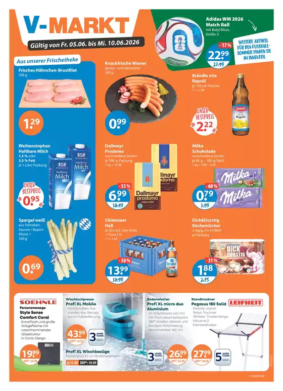 V Markt Katalog | V Markt flugblatt | 2026-06-05T00:00:00.000Z - 2026-06-10T00:00:00.000Z