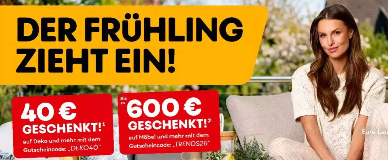 Möbel Kraft Katalog | Der Fruhling Zihent Ein! | 2026-06-05T00:00:00.000Z - 2026-06-26T00:00:00.000Z