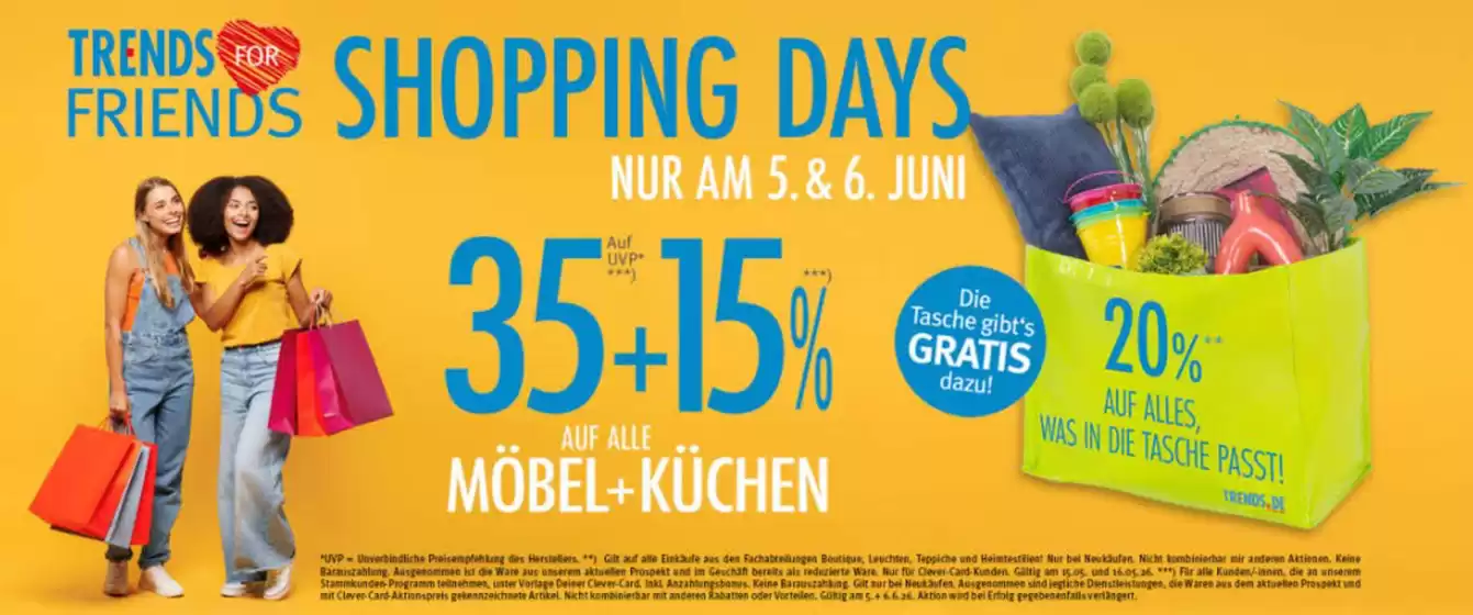 Trends Möbel Katalog | Shopping Days | 2026-06-05T00:00:00.000Z - 2026-06-22T00:00:00.000Z