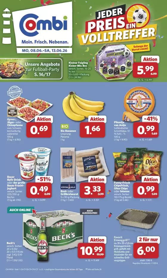 Combi Markt Katalog | Markt - Angebote | 2026-06-08T00:00:00.000Z - 2026-06-13T00:00:00.000Z