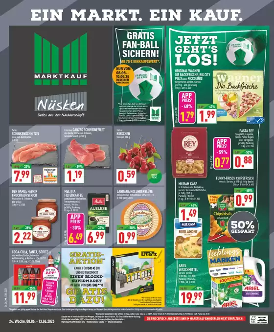 Marktkauf Katalog | Unsere besten Deals für Sie | 2026-06-08T00:00:00.000Z - 2026-06-13T00:00:00.000Z