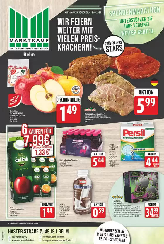 Marktkauf Katalog | Tolles Angebot für alle Kunden | 2026-06-08T00:00:00.000Z - 2026-06-13T00:00:00.000Z