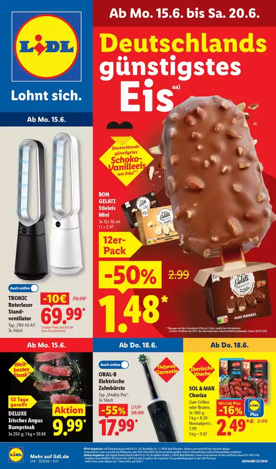Lidl Katalog | 15.06.2026 20.06.2026 | 2026-06-15T00:00:00.000Z - 2026-06-20T00:00:00.000Z