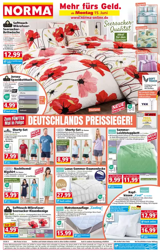Norma Katalog in Hochdorf-Assenheim | Attraktive Sonderangebote für alle | 2026-06-08T00:00:00.000Z - 2026-06-15T00:00:00.000Z