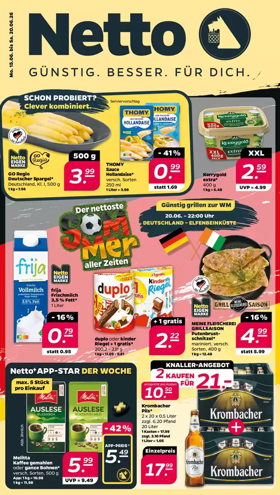 Netto Katalog | Tolles Angebot für Schnäppchenjäger | 2026-06-15T00:00:00.000Z - 2026-06-20T00:00:00.000Z