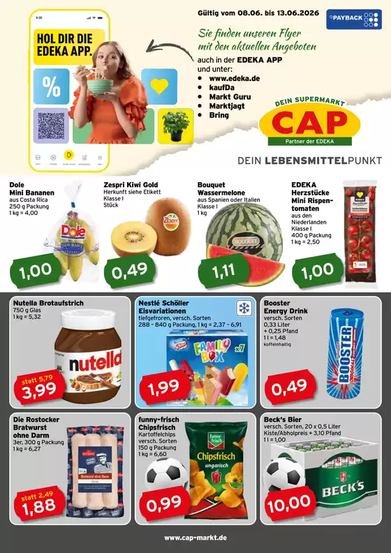 CAP Markt Katalog in Hochdorf-Assenheim | Exklusive Deals und Schnäppchen | 2026-06-08T00:00:00.000Z - 2026-06-13T00:00:00.000Z