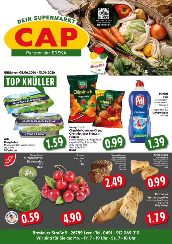 CAP Markt Katalog in Hochdorf-Assenheim | Top-Angebote für Sparfüchse | 2026-06-08T00:00:00.000Z - 2026-06-13T00:00:00.000Z