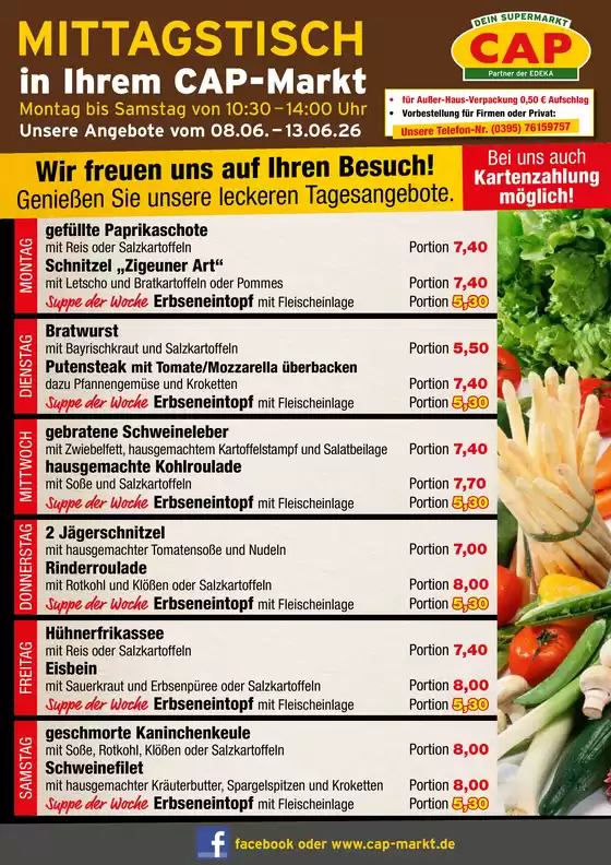 CAP Markt Katalog in Hochdorf-Assenheim | Rabatte und Aktionen | 2026-06-08T00:00:00.000Z - 2026-06-13T00:00:00.000Z