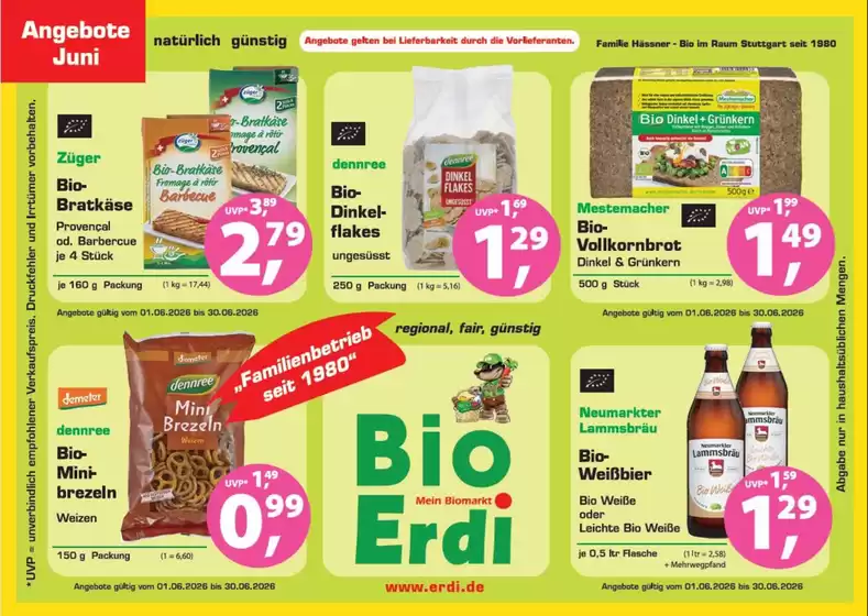 Erdi Biomarkt Katalog | Angebote Juni | 2026-06-08T00:00:00.000Z - 2026-06-30T00:00:00.000Z
