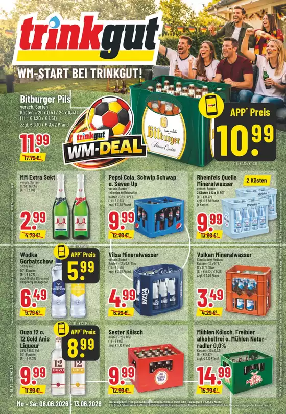trinkgut Katalog | Sonderangebote für Sie | 2026-06-09T00:00:00.000Z - 2026-06-13T00:00:00.000Z