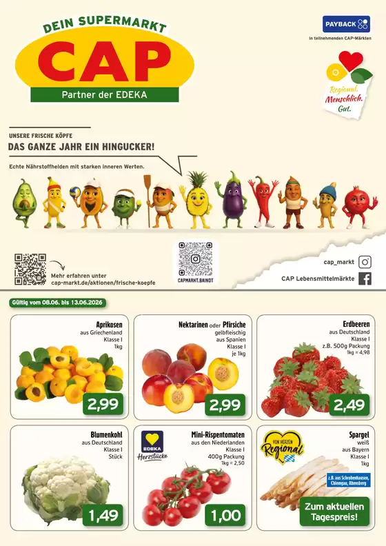 CAP Markt Katalog | Exklusive Deals für unsere Kunden | 2026-06-08T00:00:00.000Z - 2026-06-13T00:00:00.000Z