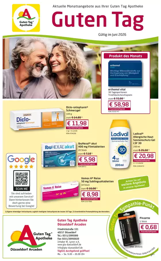 Guten Tag Apotheke Katalog | Gültig Im Juni 2026 | 2026-06-09T00:00:00.000Z - 2026-06-30T00:00:00.000Z