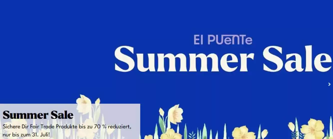 El Puente Katalog | Summer Sale | 2026-06-11T00:00:00.000Z - 2026-07-31T00:00:00.000Z