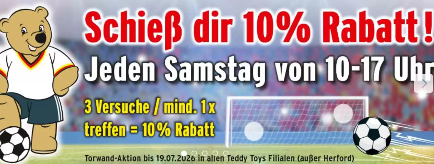 Teddy Toys Kinderwelt Katalog | Jeden Samstag Von 10-17 Uhr | 2026-06-11T00:00:00.000Z - 2026-07-19T00:00:00.000Z