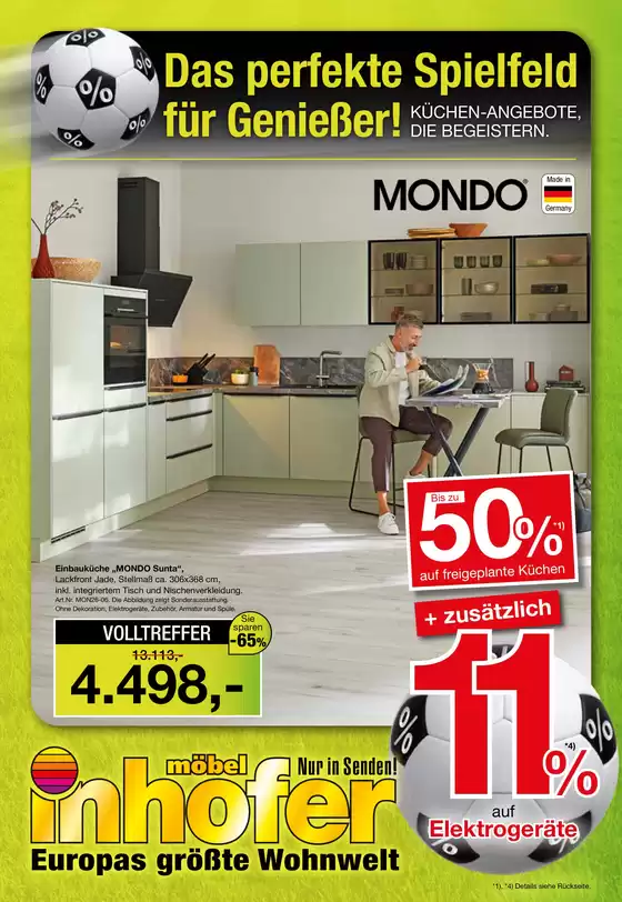 Möbel Inhofer Katalog | Das perfekte Spielfeld für Genießer | 2026-06-12T00:00:00.000Z - 2026-07-18T00:00:00.000Z