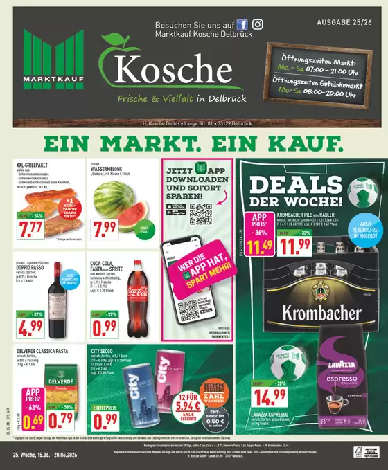 Marktkauf Katalog in Eschborn | Tolles Angebot für Schnäppchenjäger | 2026-06-15T00:00:00.000Z - 2026-06-20T00:00:00.000Z
