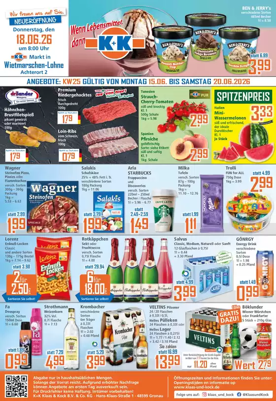 Klaas & Kock Katalog | Klaas Kock flugblatt | 2026-06-15T00:00:00.000Z - 2026-06-20T00:00:00.000Z