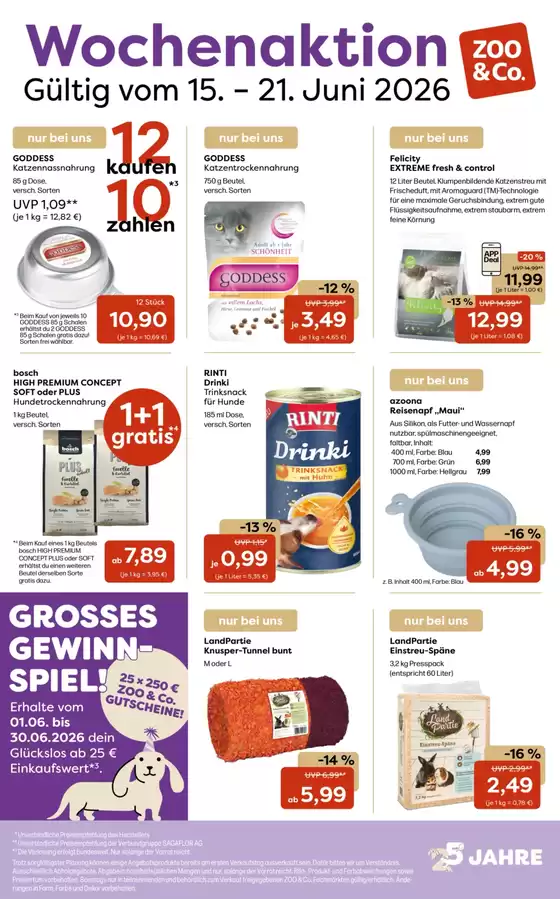 Zoo & Co Katalog | Zoo Co flugblatt | 2026-06-15T00:00:00.000Z - 2026-06-21T00:00:00.000Z
