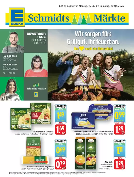 Schmidt's Märkte Katalog | Complete | 2026-06-15T00:00:00.000Z - 2026-06-20T00:00:00.000Z