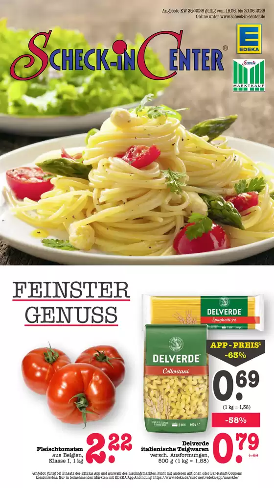 Scheck-in-Center Katalog | Exklusive Deals für unsere Kunden | 2026-06-15T00:00:00.000Z - 2026-06-20T00:00:00.000Z