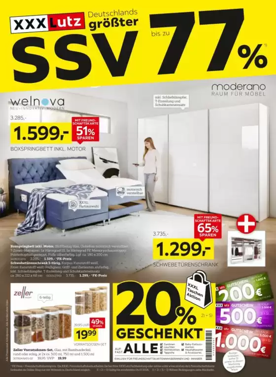 XXXLutz Katalog in Groß-Zimmern | Deutschlands größter SSV | 2026-06-13T00:00:00.000Z - 2026-07-04T00:00:00.000Z