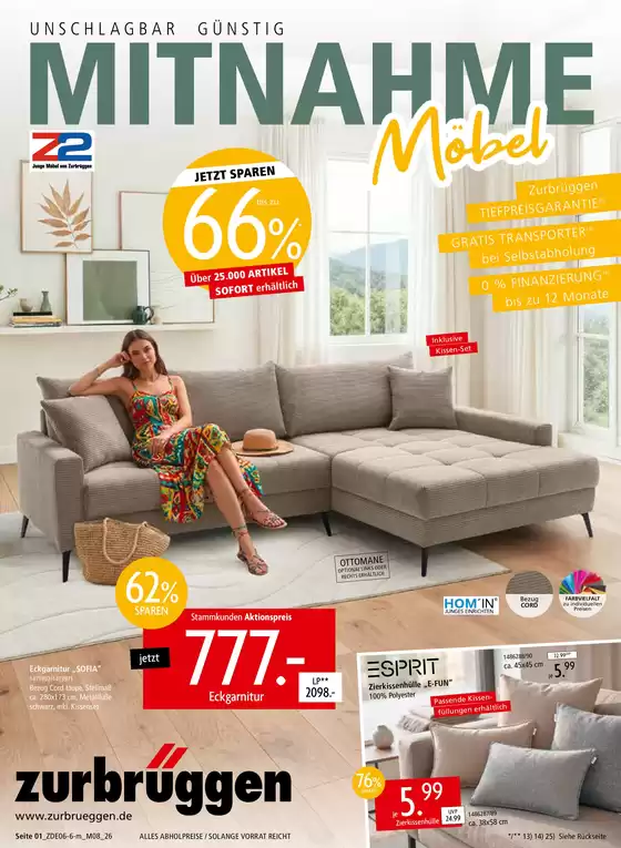 Zurbrüggen Katalog | Exklusive Schnäppchen | 2026-06-15T00:00:00.000Z - 2026-07-11T00:00:00.000Z