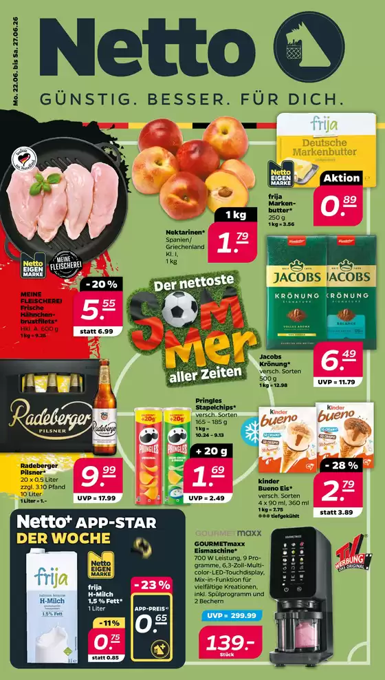 Netto Katalog in Erlau | Attraktive Sonderangebote für alle | 2026-06-22T00:00:00.000Z - 2026-06-27T00:00:00.000Z