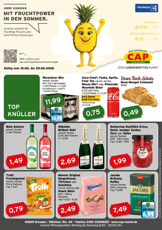 CAP Markt Katalog in Lunzenau | Unsere besten Schnäppchen | 2026-06-15T00:00:00.000Z - 2026-06-20T00:00:00.000Z