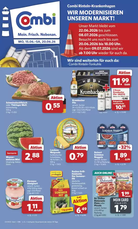 Combi Markt Katalog | Große Auswahl an Angeboten | 2026-06-15T00:00:00.000Z - 2026-06-20T00:00:00.000Z