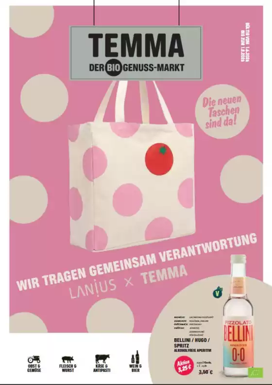 Temma Katalog | Die Neuen Taschen Sind Da! | 2026-06-15T00:00:00.000Z - 2026-08-01T00:00:00.000Z