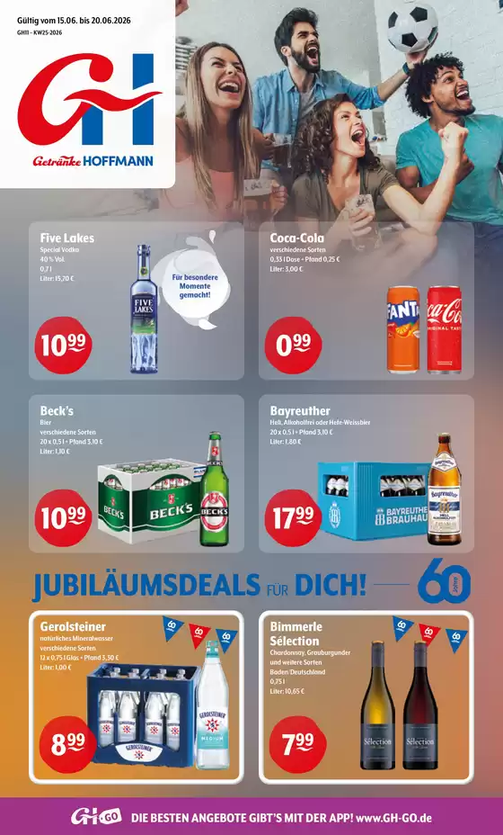 Getränke Hoffmann Katalog | 1 1 HZ GH GH11 KW25 2026 15.06.26 20.06.26 | 2026-06-15T00:00:00.000Z - 2026-06-20T00:00:00.000Z
