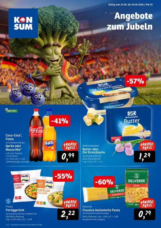 KONSUM Prospekt in Rödermark | KONSUM DRESDEN Angebote der Woche KW25 2026 | 2026-06-15T00:00:00.000Z - 2026-06-20T00:00:00.000Z