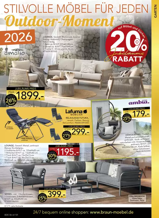 Möbel Braun Katalog in Bückeburg | STILVOLLE MÖBEL FÜR JEDEN | 2026-06-16T00:00:00.000Z - 2026-06-27T00:00:00.000Z