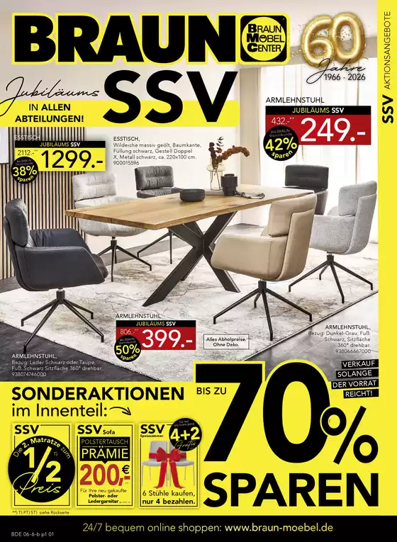 Möbel Braun Katalog in Bückeburg | Bis Zu 70% Sparen ! | 2026-06-16T00:00:00.000Z - 2026-06-27T00:00:00.000Z