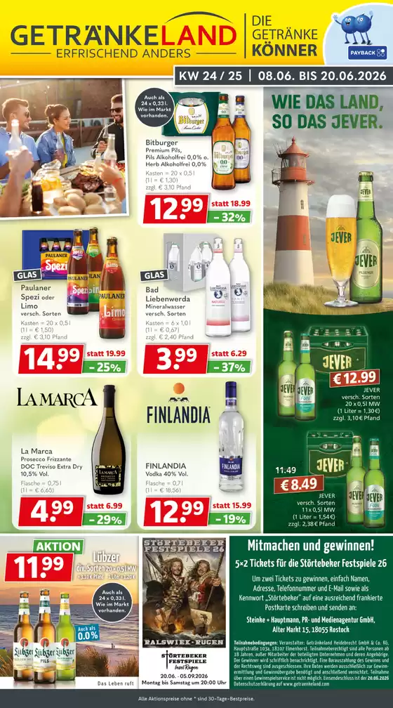 Getränkeland Katalog | Neue Angebote zum Entdecken | 2026-06-08T00:00:00.000Z - 2026-06-20T00:00:00.000Z